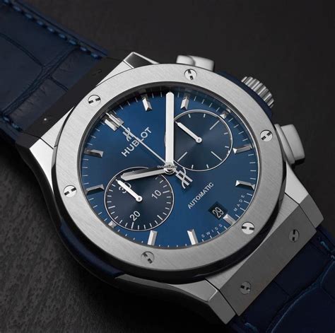 montre hublot bleu marine|Hublot watches for men.